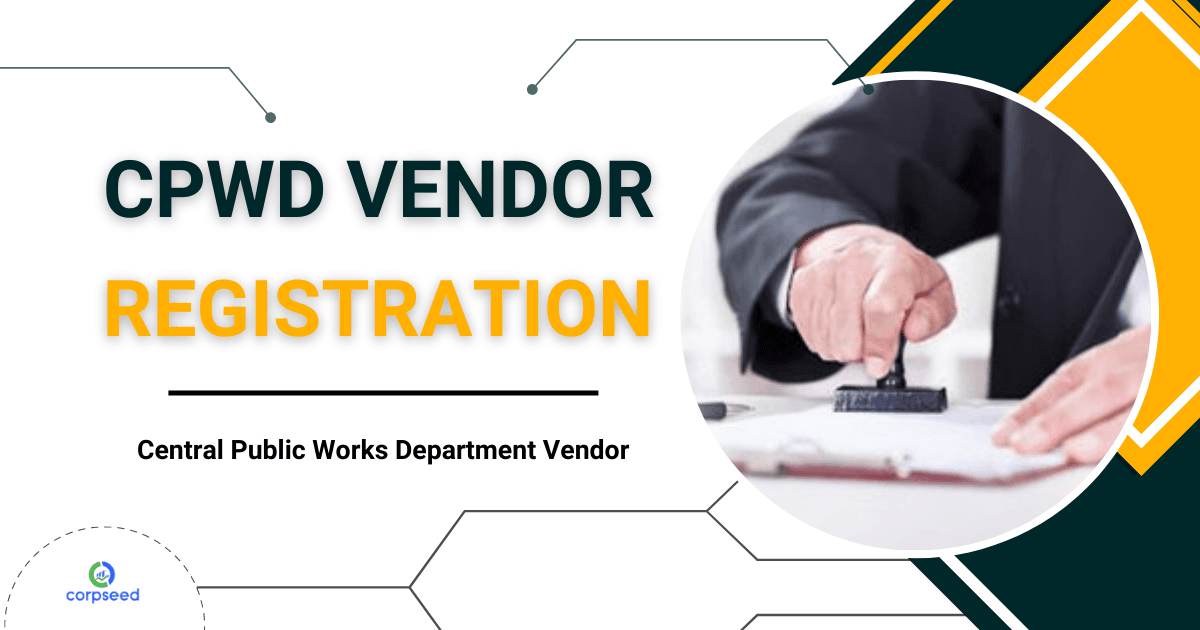 CPWD Vendor Registration