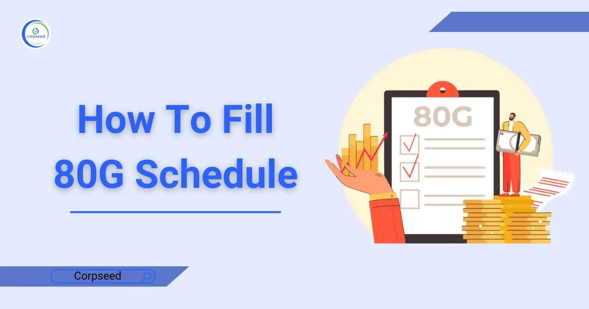 How To Fill 80G Schedule
