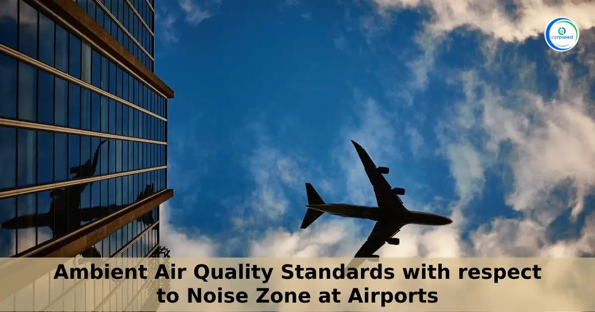 Ambient Air Quality Standards with respect to Noise Zone at Airports