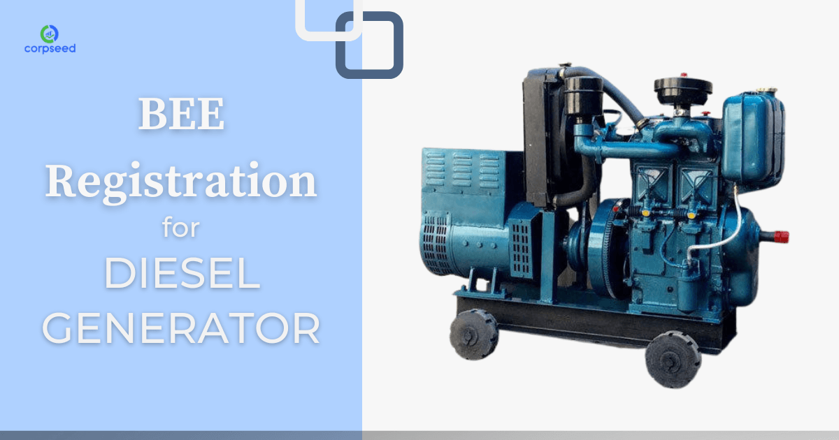 BEE Registration for Diesel Generator