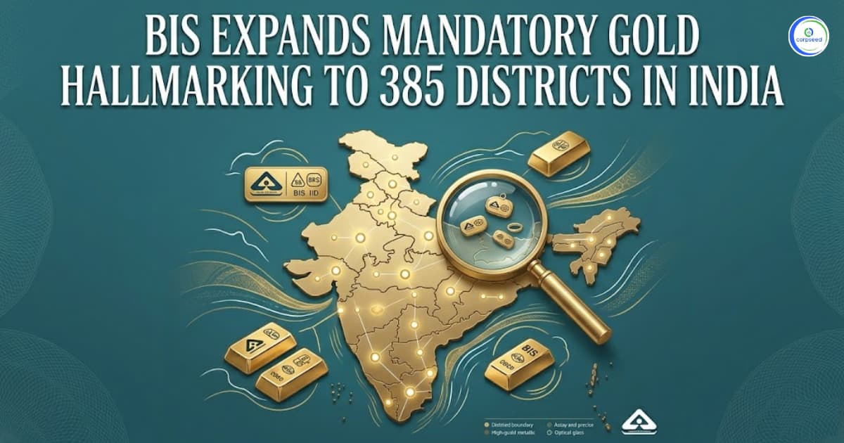 BIS Expands Mandatory Gold Hallmarking to 385 Districts in India