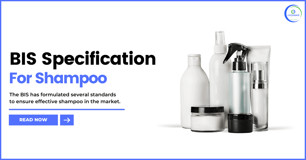 BIS Specification for Shampoo Business in India