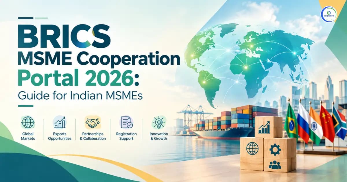BRICS MSME Cooperation Portal 2026: Guide for Indian MSMEs