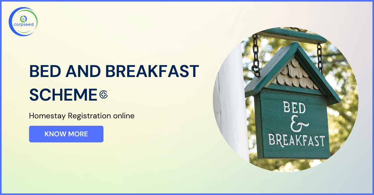 Bed and Breakfast Scheme - Homestay Registration online