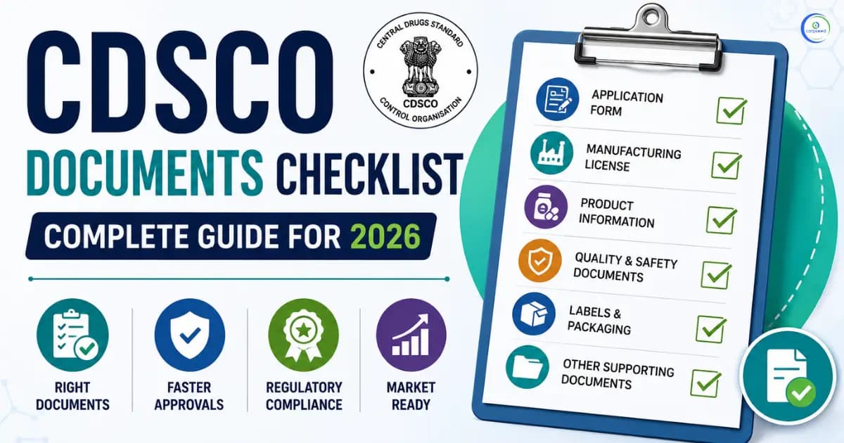 CDSCO Documents Checklist: Complete Guide for 2026