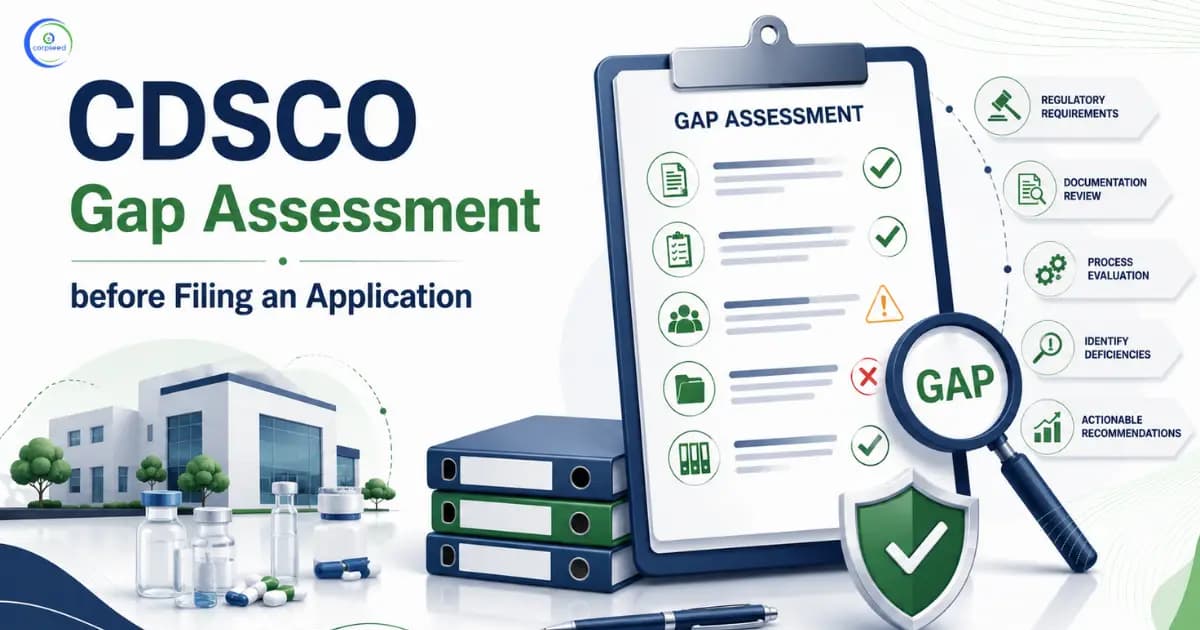 CDSCO Gap Assessment before Filing an Application