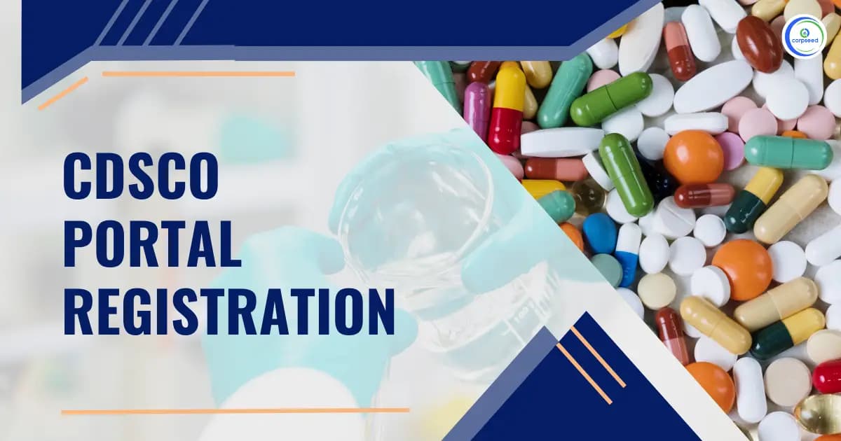 CDSCO Portal Registration