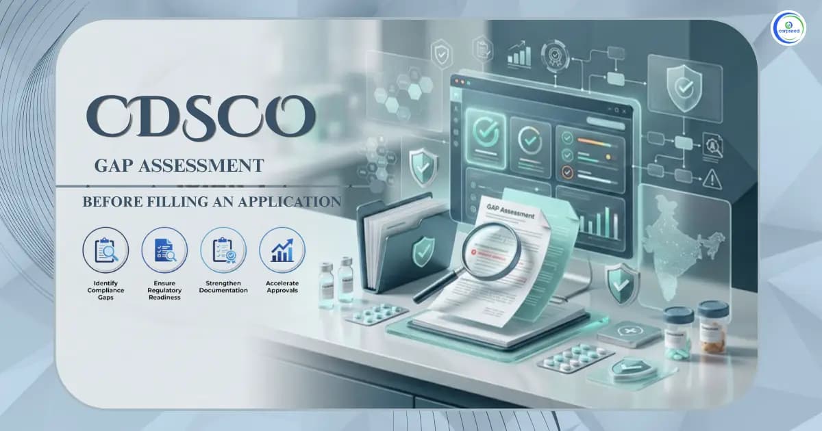CDSCO Gap Assessment before Filing an Application