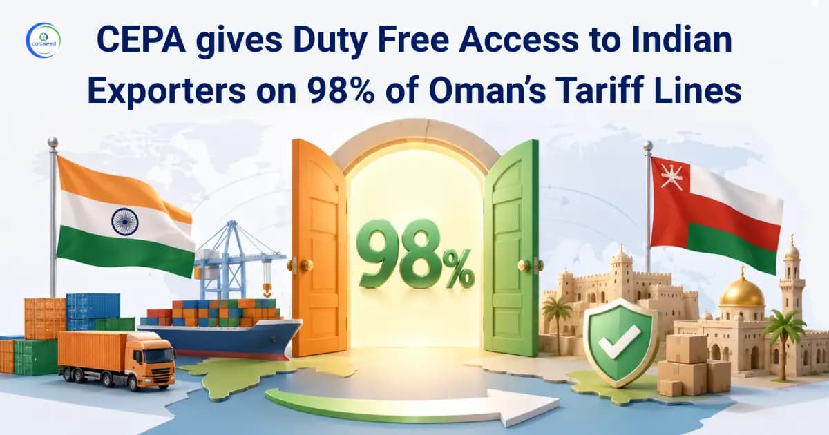 CEPA Gives Duty-Free Access to Indian Exporters on 98% of Oman’s Tariff Lines