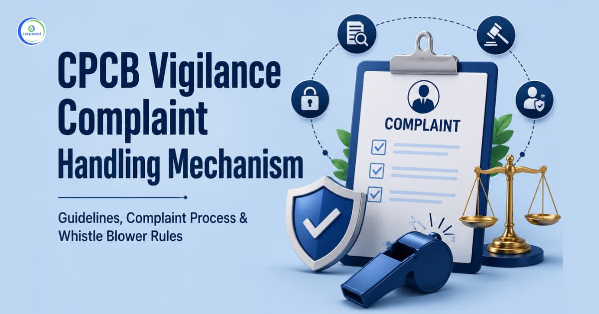 CPCB Vigilance Complaint Handling Mechanism: Guidelines, Complaint Process & Whistle Blower Rules