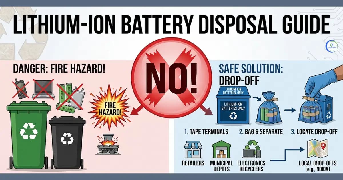 Can Lithium-Ion Batteries Go in the Recycling Bin?