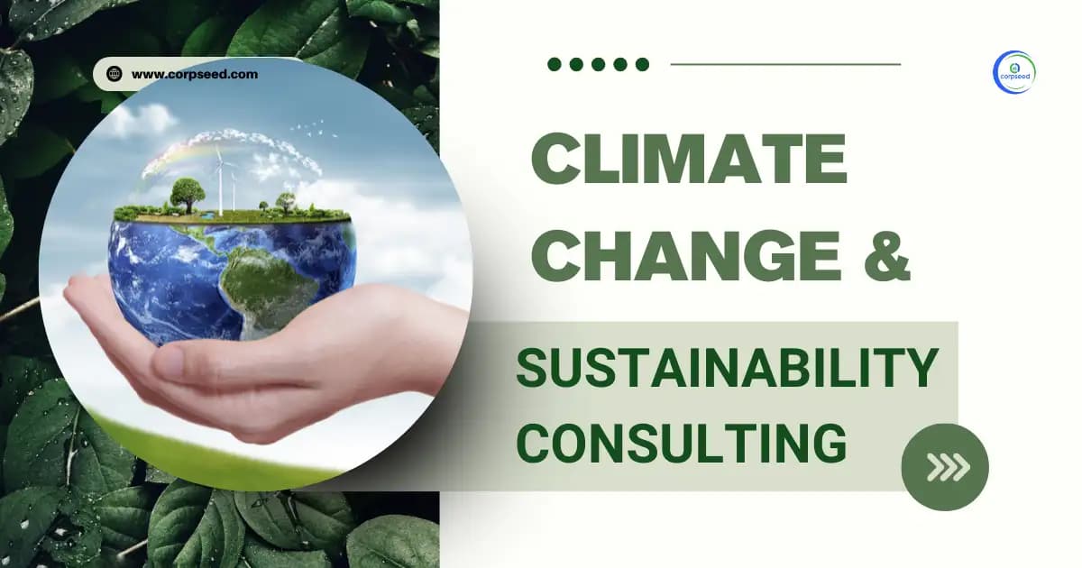 Climate Change & Sustainability Consulting