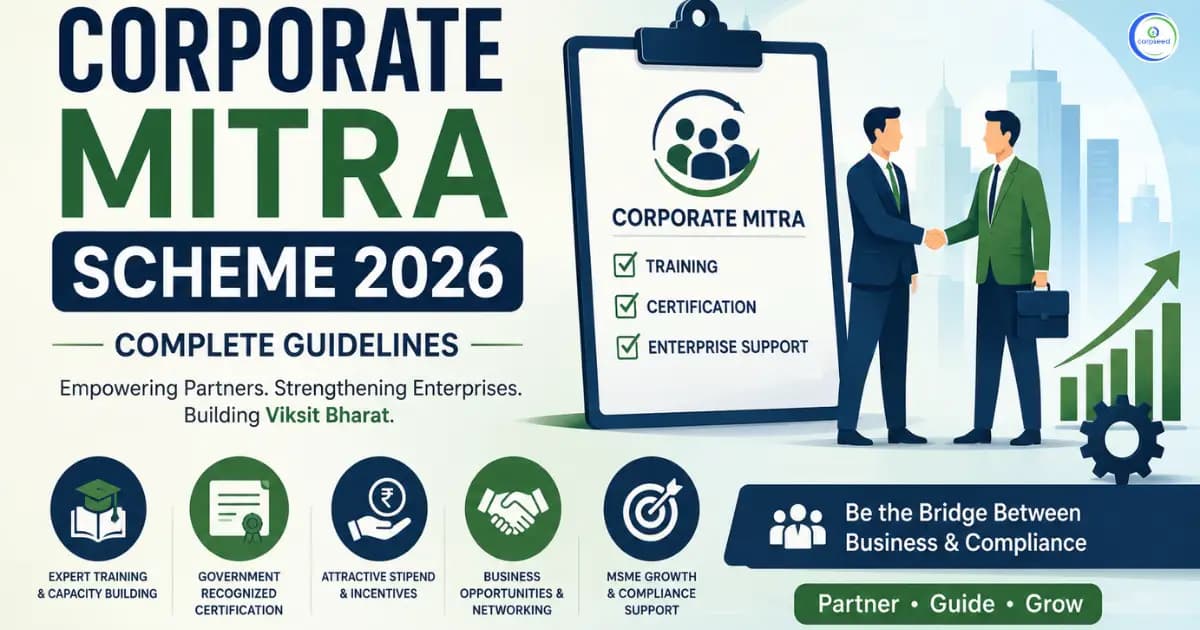 Corporate Mitra Scheme 2026: Complete Guidelines