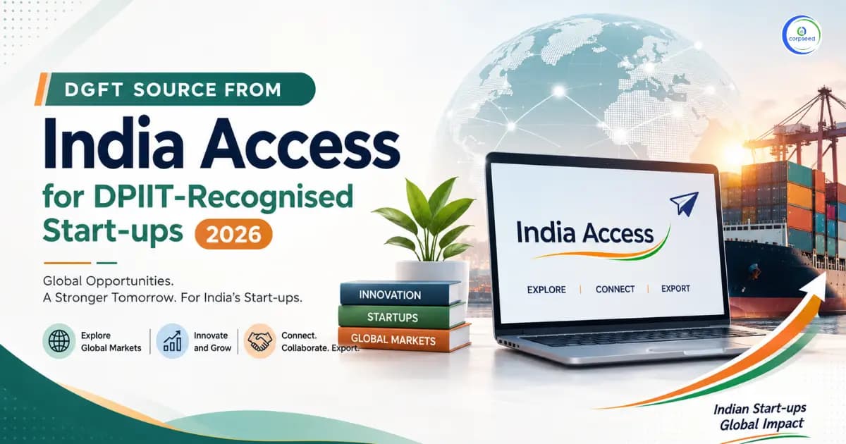 DGFT Source from India Access for DPIIT-Recognised Start-ups 2026