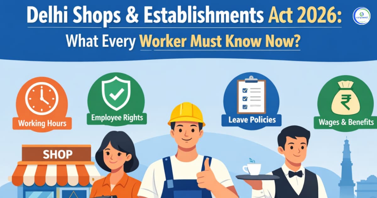 Delhi Shops & Establishments Act 2026: What Every Worker Must Know Now?