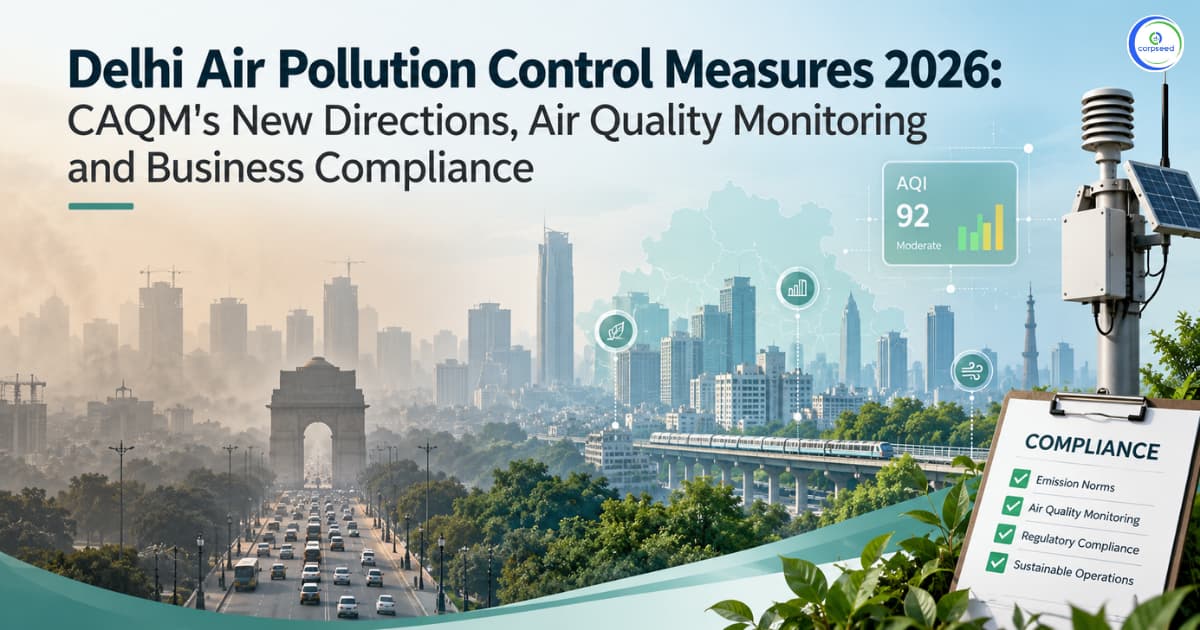 Delhi Air Pollution Control Measures 2026: CAQM's New Directions, Air Quality Monitoring and Business Compliance