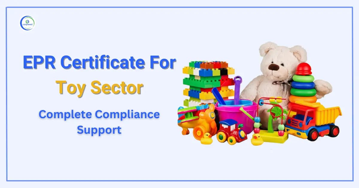EPR Certificate For Toy Sector - Complete Compliance Support