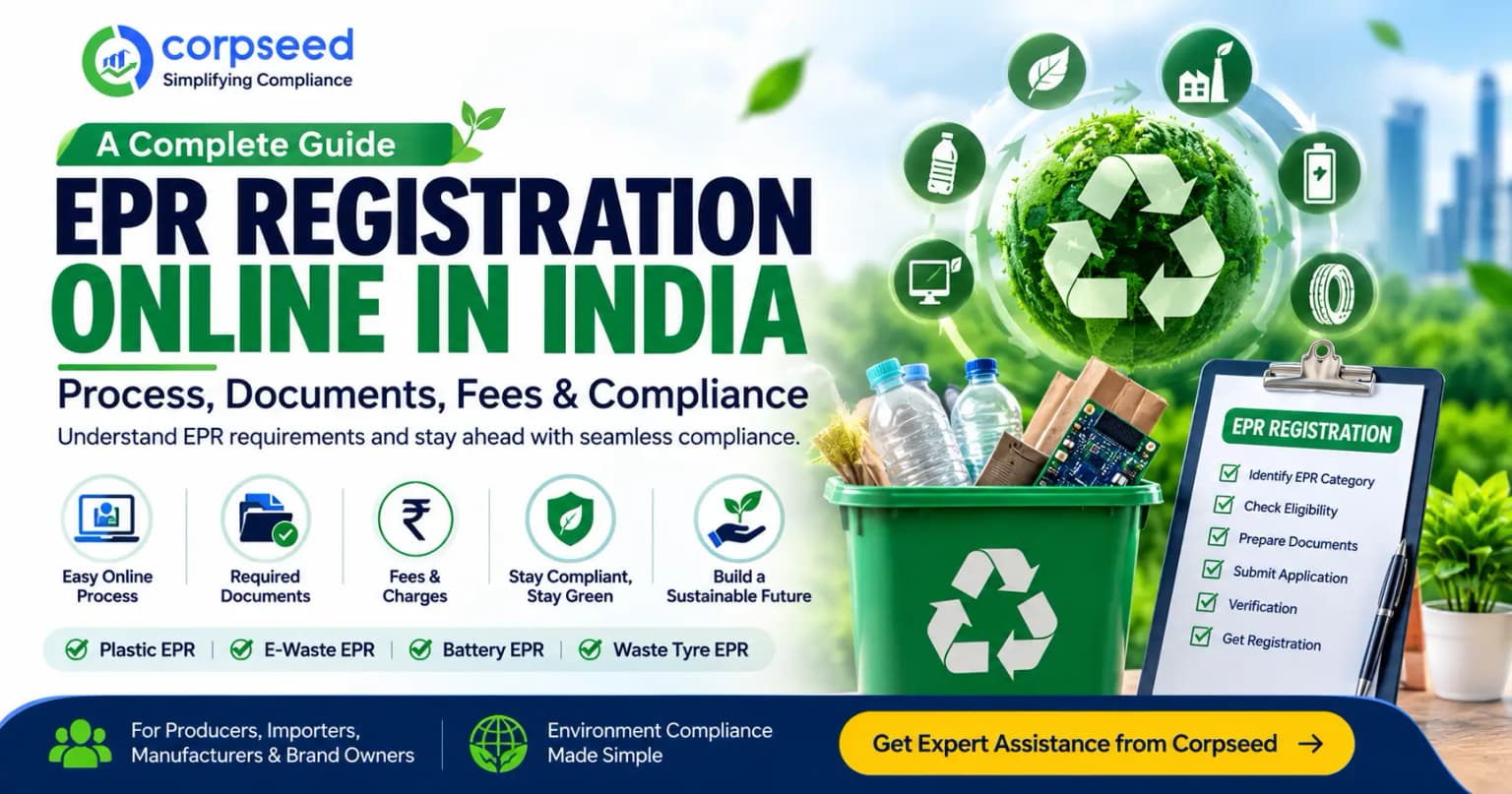 EPR Registration Online in India: Complete Guide to Process, Documents, Fees & Compliance