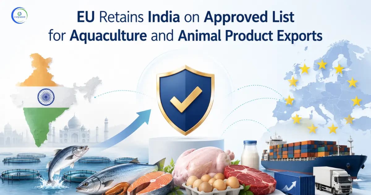 EU Retains India on Approved List for Aquaculture and Animal Product Exports