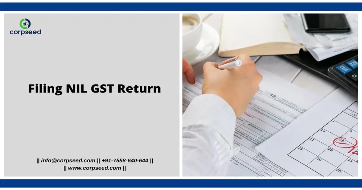 Filing NIL GST Return