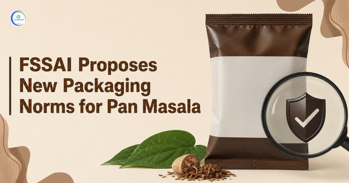 FSSAI Proposes New Packaging Norms for Pan Masala in 2026