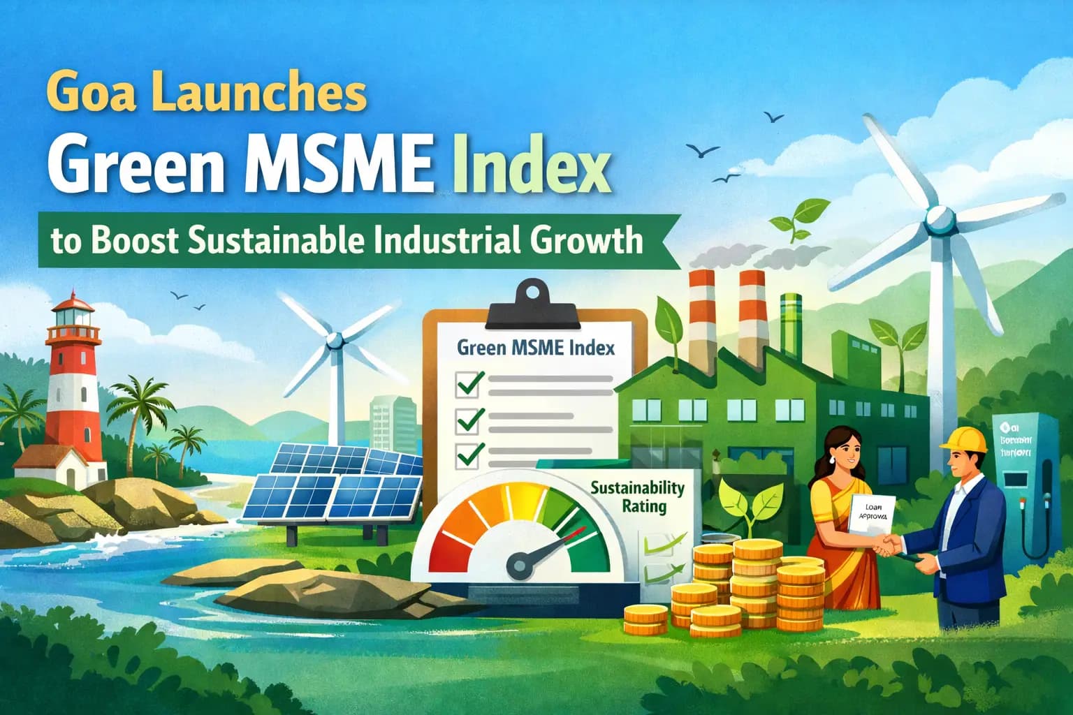 Goa Launches Green MSME Index to Boost Sustainable Industrial Growth