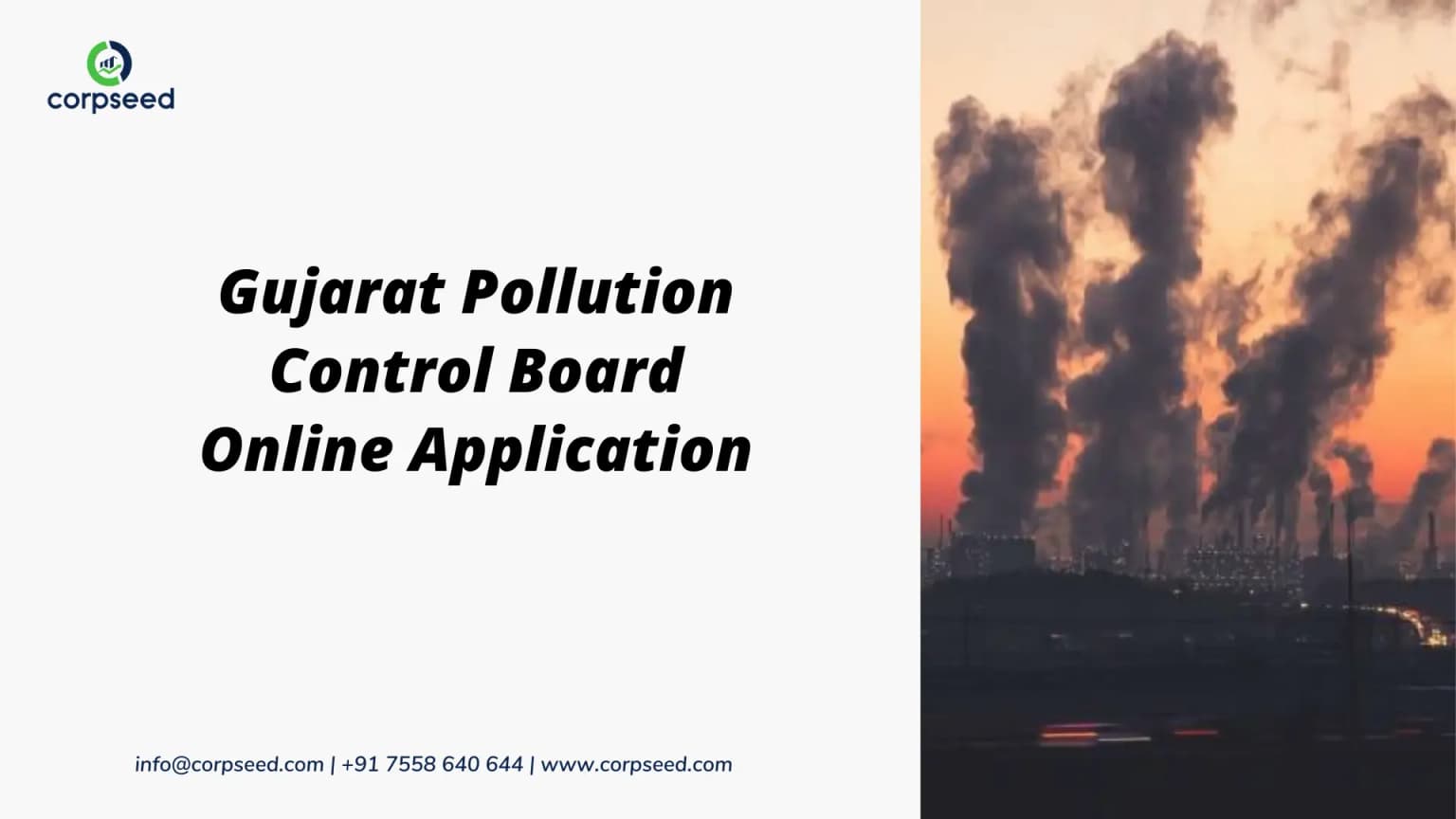 Gujarat Pollution Control Board Online Application
