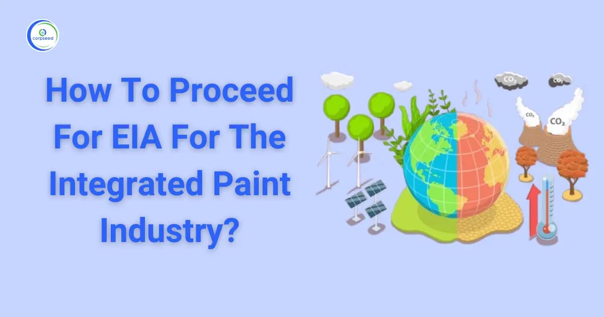 How To Proceed For EIA For The Integrated Paint Industry?