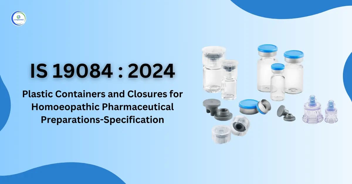 IS 19084: 2024 Plastic Containers and Closures for Homoeopathic Pharmaceutical Preparations - Specification