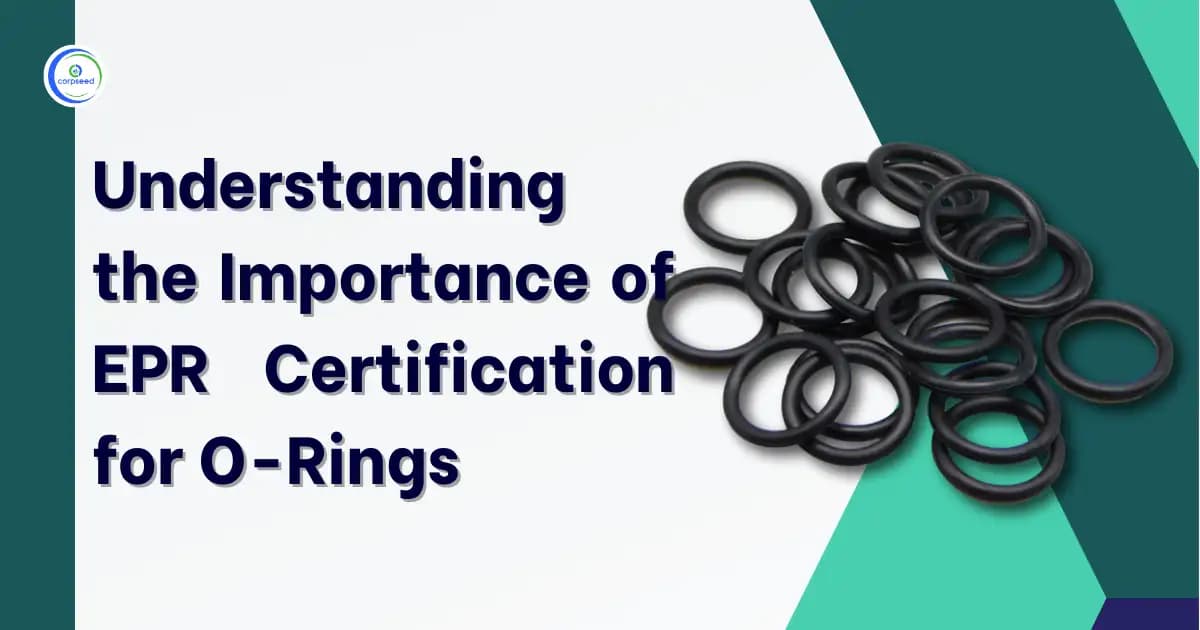 Understanding the Importance of EPR Certification for O-Rings