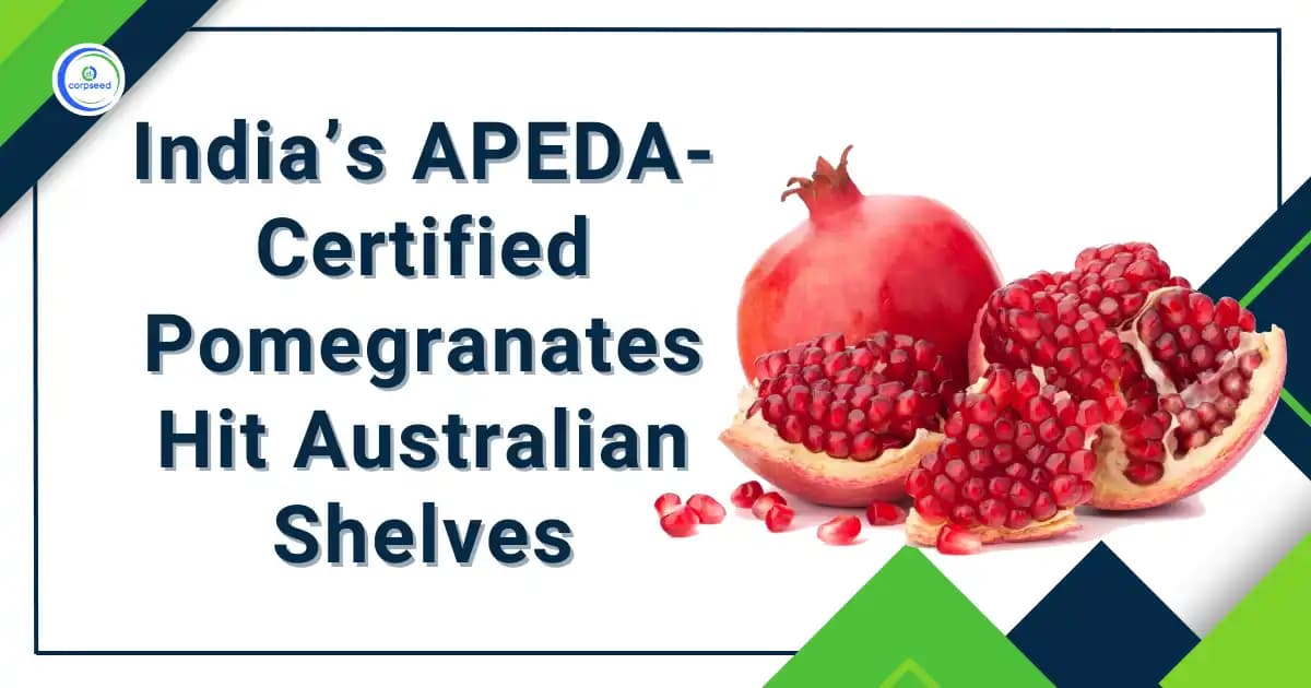 India’s APEDA-Certified Pomegranates Hit Australian Shelves