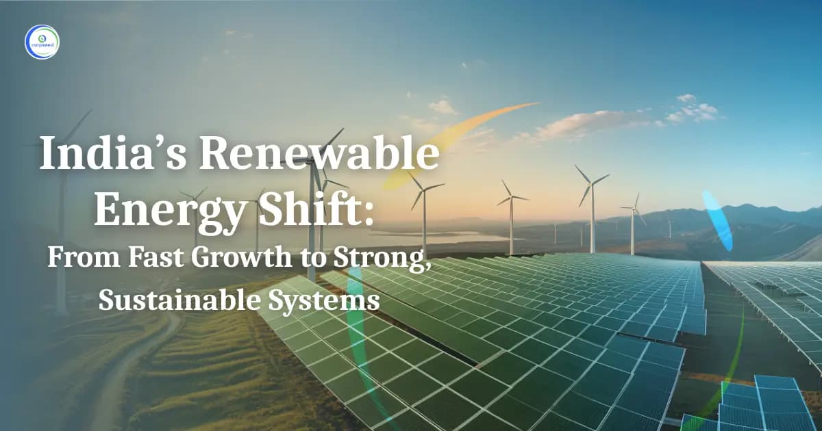 Indiaβs Renewable Energy Shift: From Fast Growth to Strong, Sustainable Systems