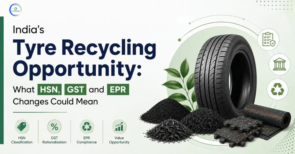 India’s Tyre Recycling Opportunity: What HSN, GST and EPR Changes Could Mean