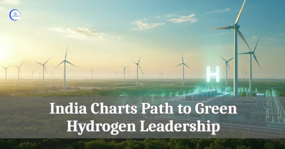 India Charts Path to Green Hydrogen Leadership