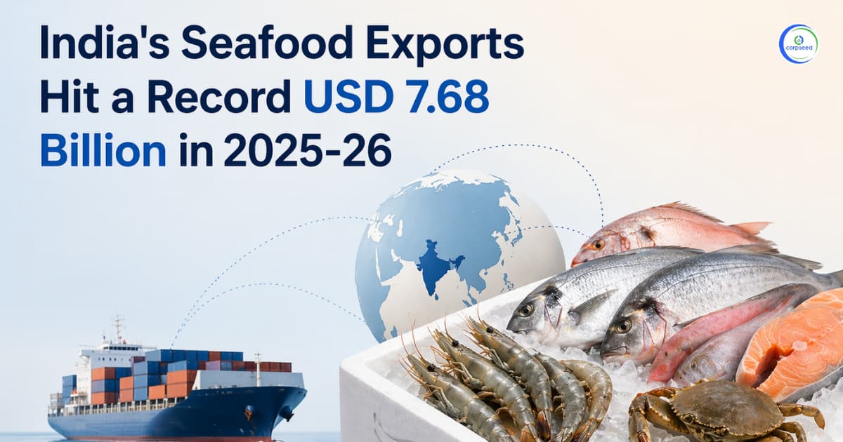 India's Seafood Exports Hit a Record USD 7.68 Billion in 2025-26