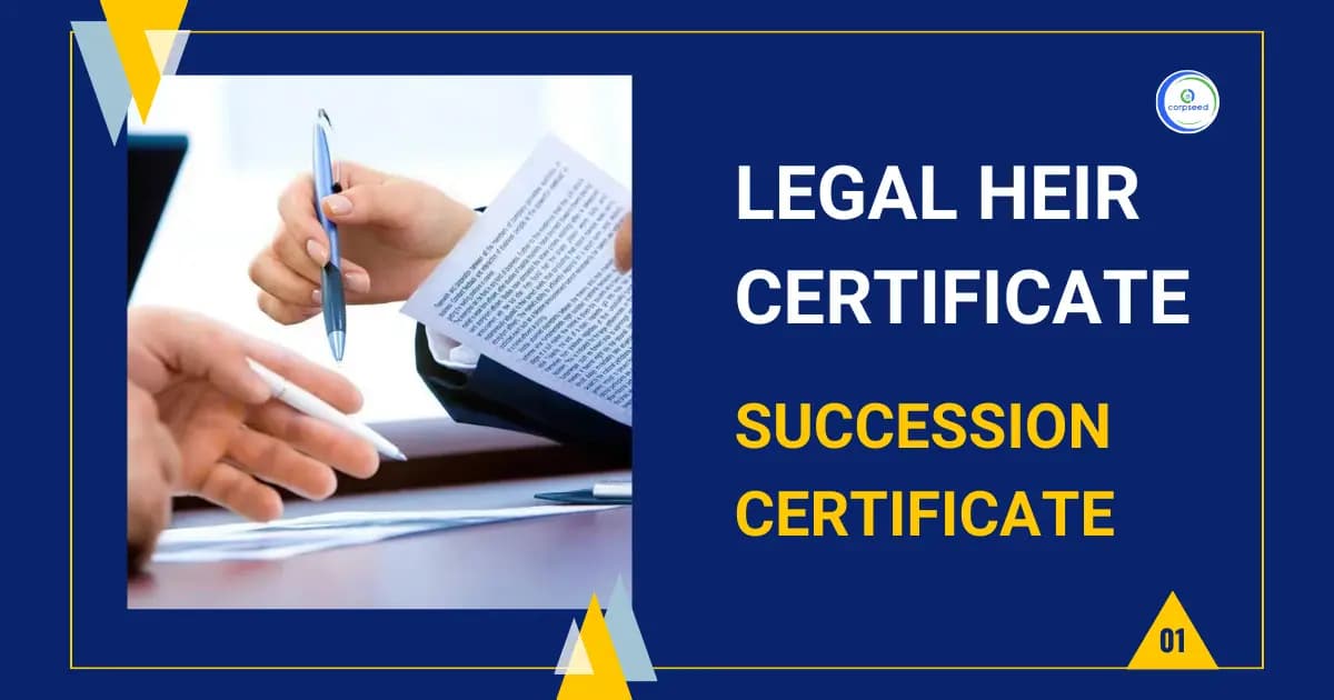 Legal Heir Certificate/Succession Certificate