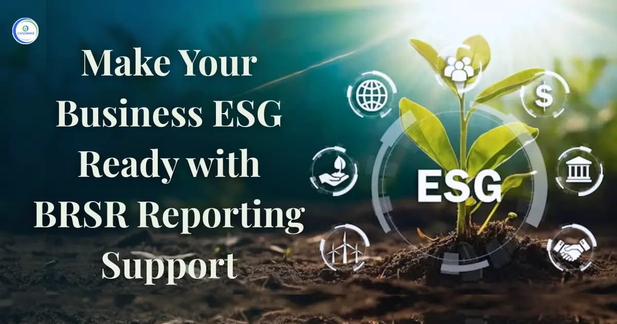 Make Your Business ESG Ready with BRSR Reporting Support