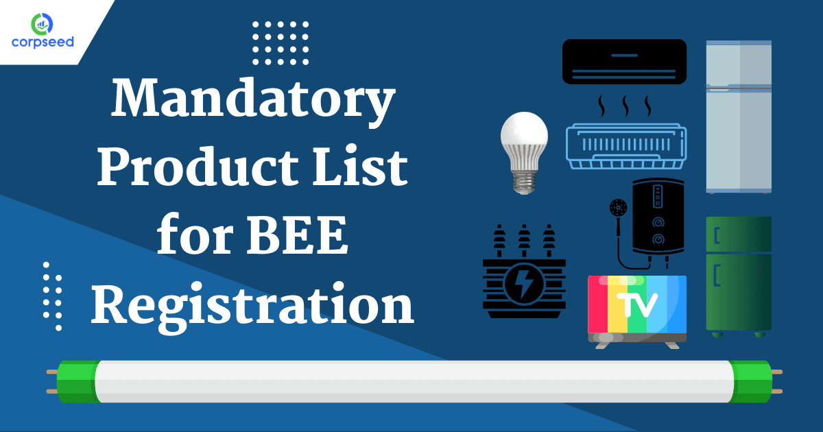 Mandatory Product List for BEE Registration, BEE Certification and License