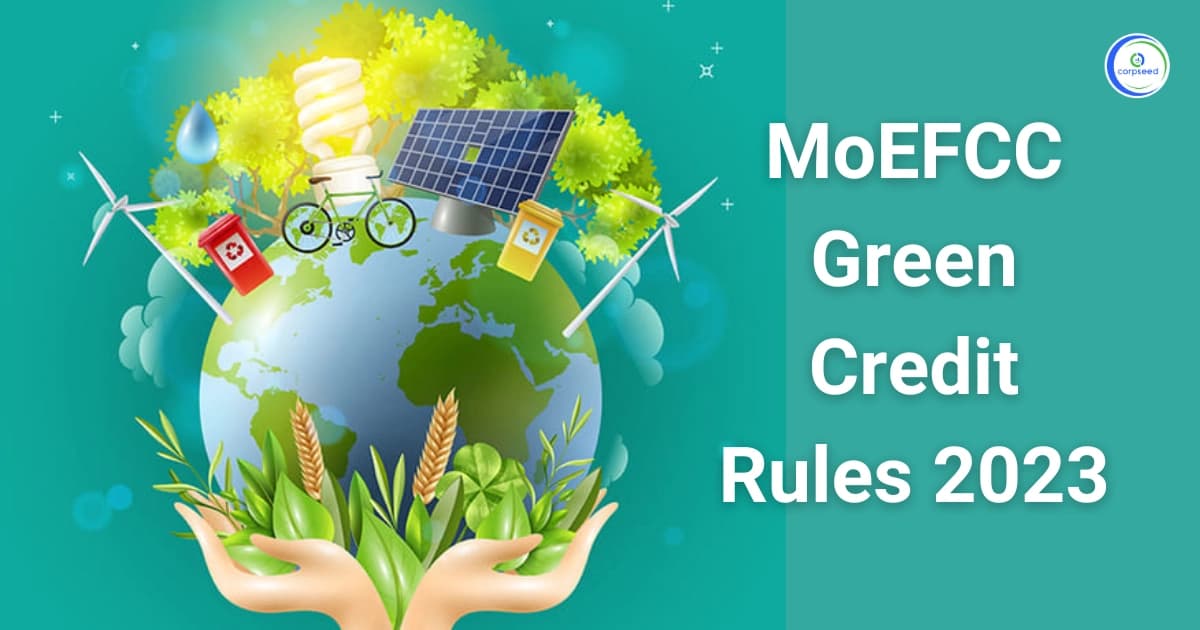 MoEFCC Green Credit Rules 2023