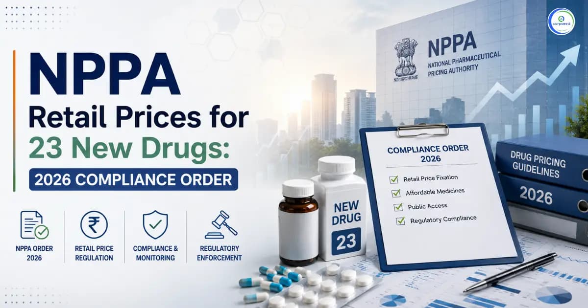 NPPA Retail Prices for 23 New Drugs: 2026 Compliance Order