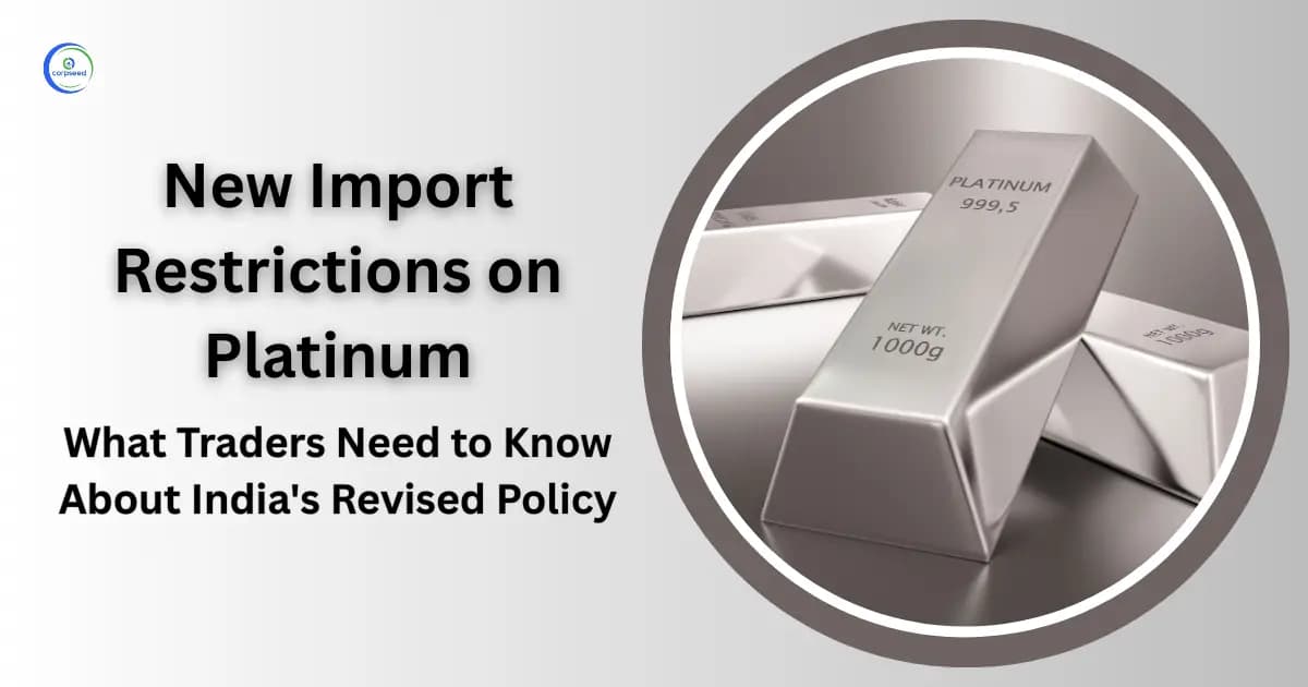 New Import Restrictions on Platinum: What Traders Need to Know About India's Revised Policy