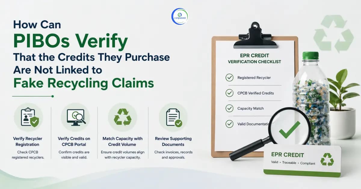 How Can PIBOs Verify EPR Credits They Purchase Are Not Linked to Fake Recycling Claims
