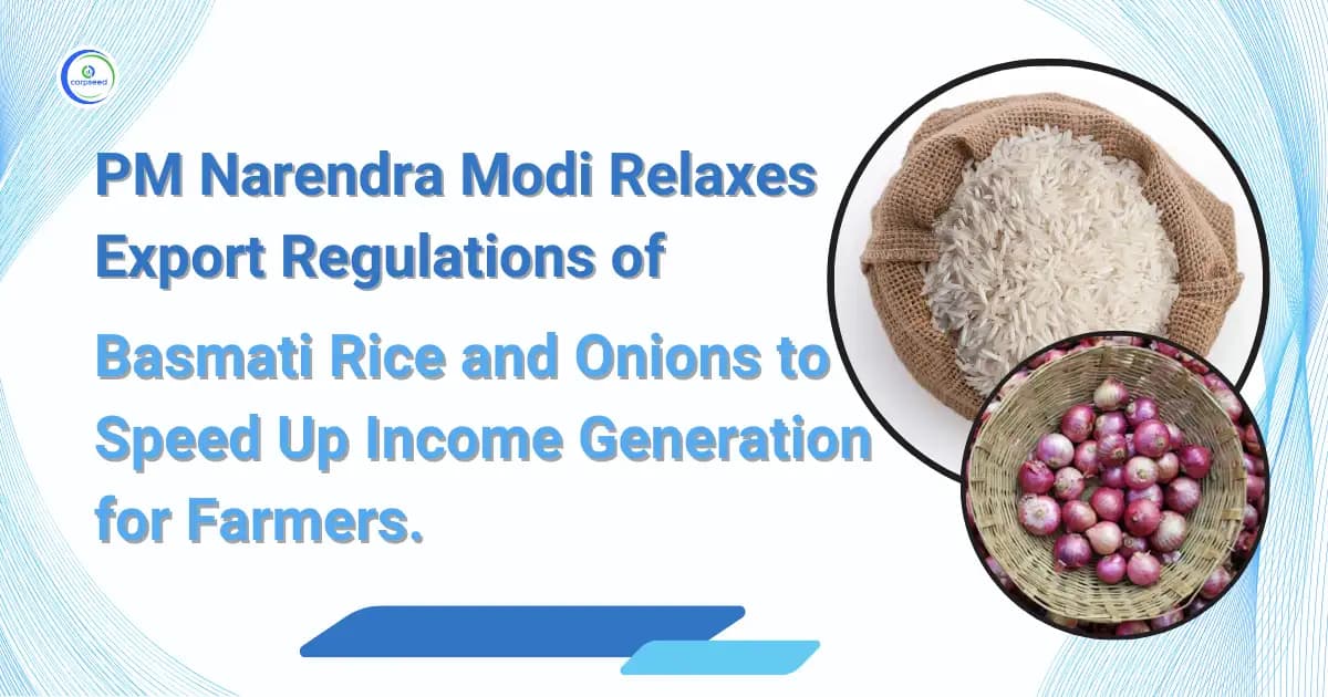 PM Narendra Modi Relaxes Export Regulations of Basmati Rice and Onions to Speed Up Income Generation for Farmers.