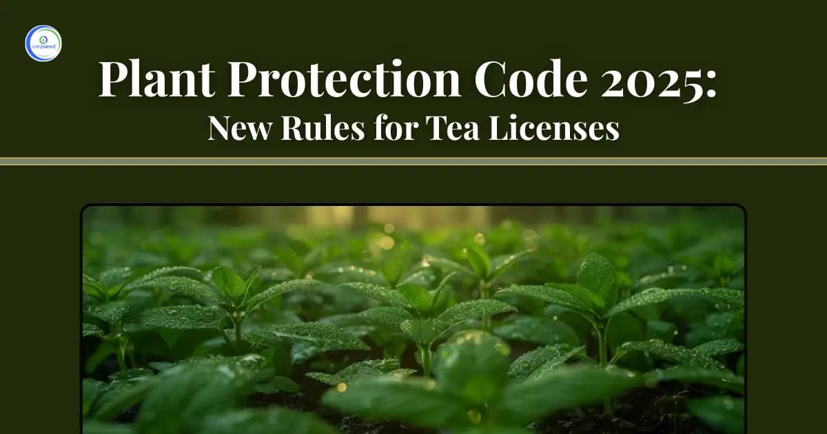 Plant Protection Code 2025: New Rules for Tea Licenses