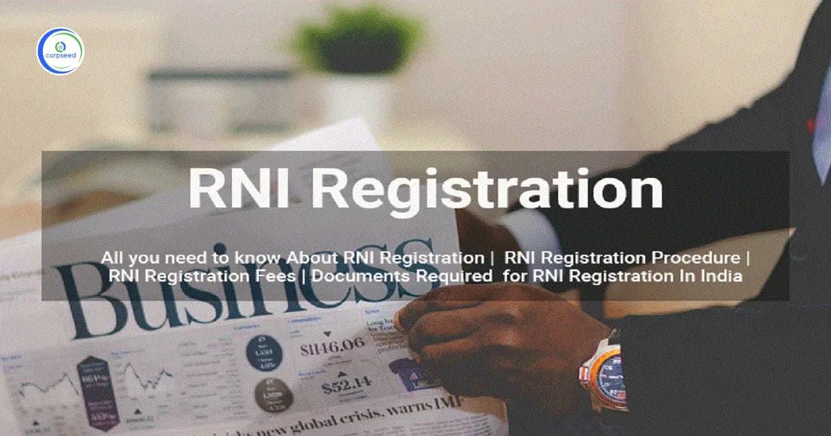RNI Registration | Registrar of Newspapers for India