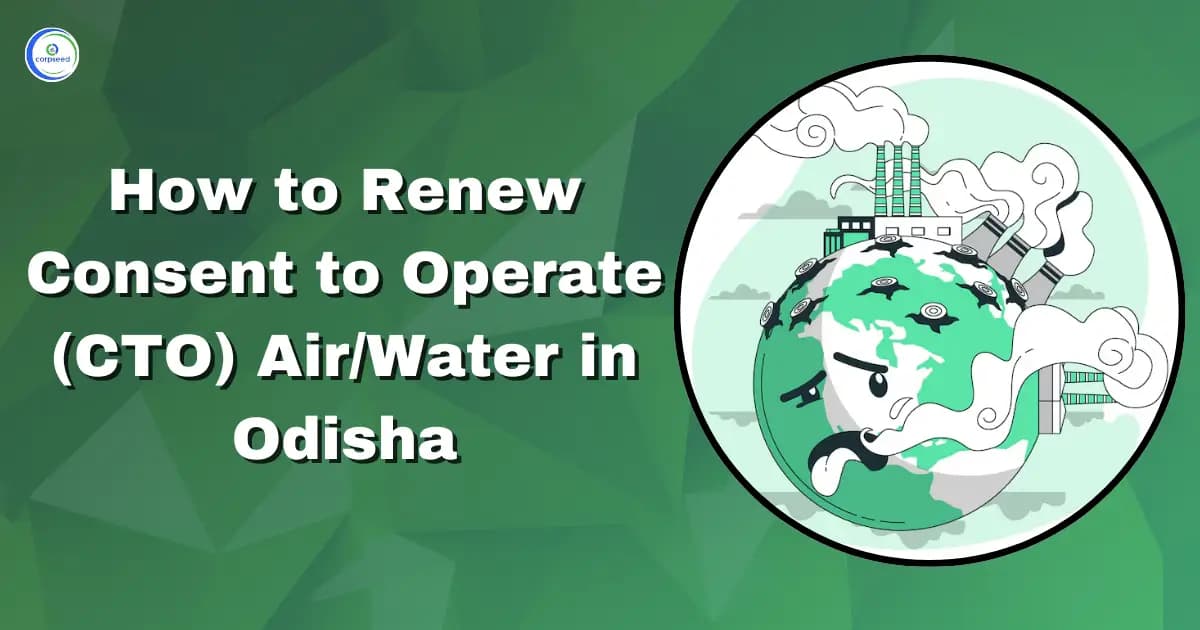 How to Renew Consent to Operate (CTO) Air/Water in Odisha