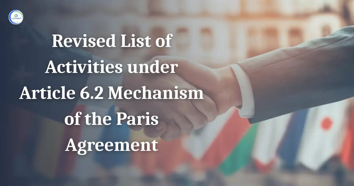 Revised List of Activities under Article 6.2 Mechanism of the Paris Agreement