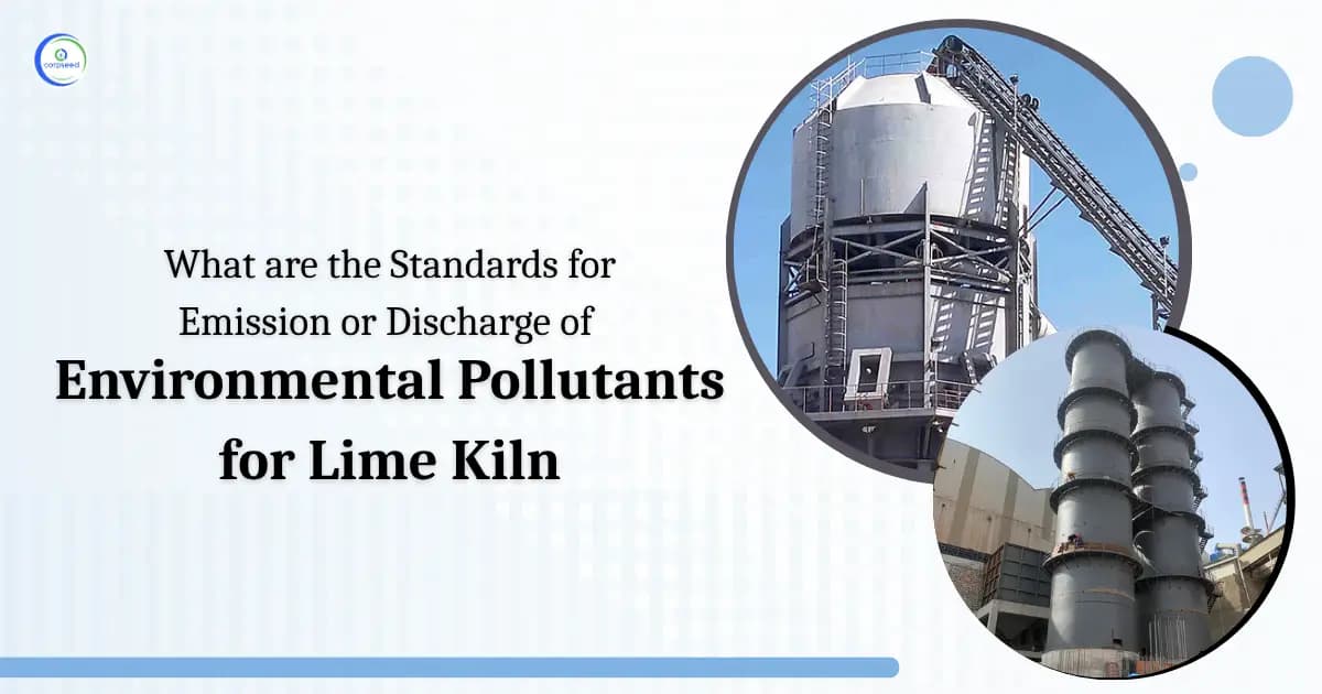 What are the Standards for Emission or Discharge of Environmental Pollutants for Lime Kiln