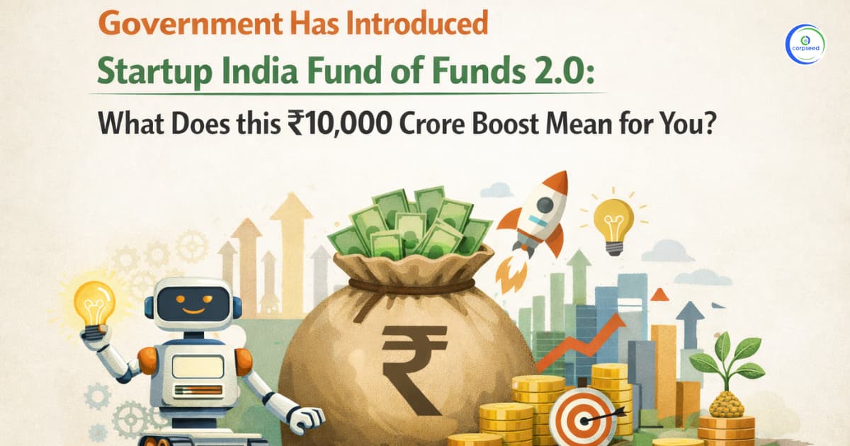 Government Has Introduced Startup India Fund of Funds 2.0: What Does this ₹10,000 Crore Boost Mean for You?