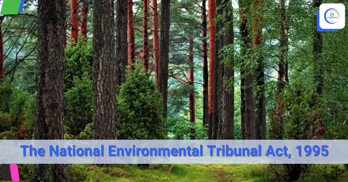The National Environmental Tribunal Act, 1995
